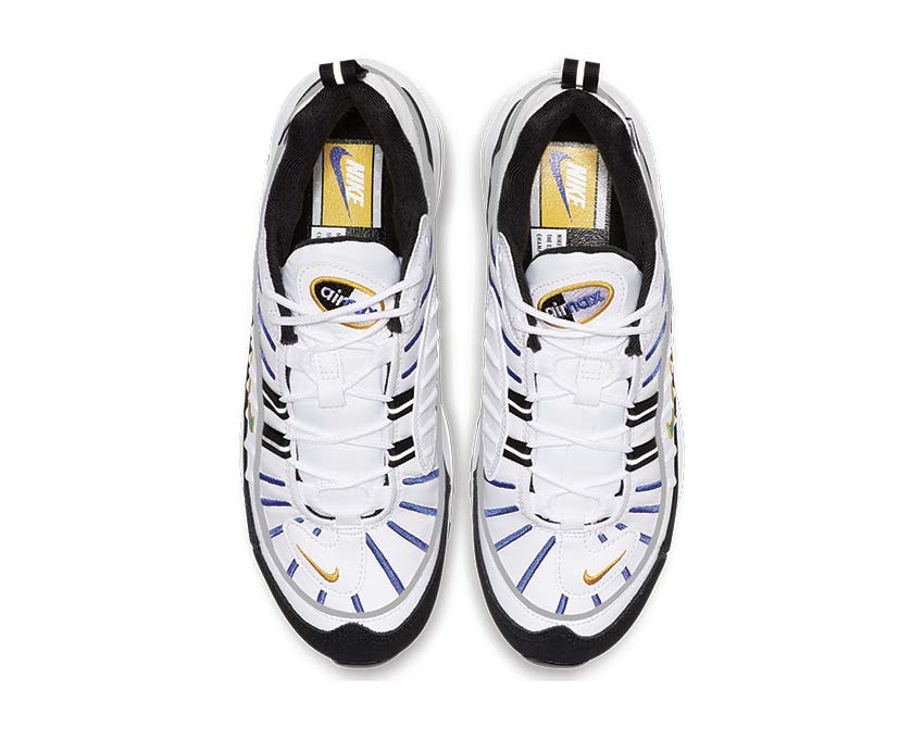 Nike Air Max 98 Prm White Teal Nebula University Gold Black CI1901-102