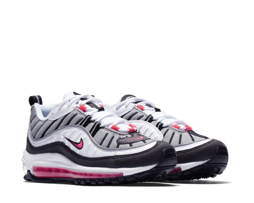 Nike Air Max 98 White Solar Red Dust Reflect Silver AH6799-104