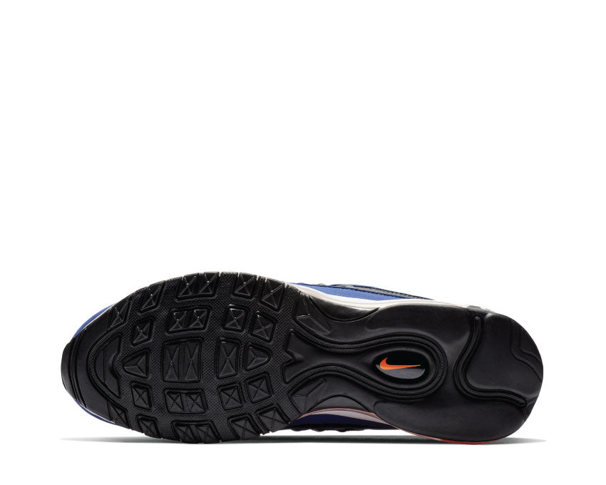 Nike Air Max 98 White Deep Royal Blue Total Orange Black CD1536 100