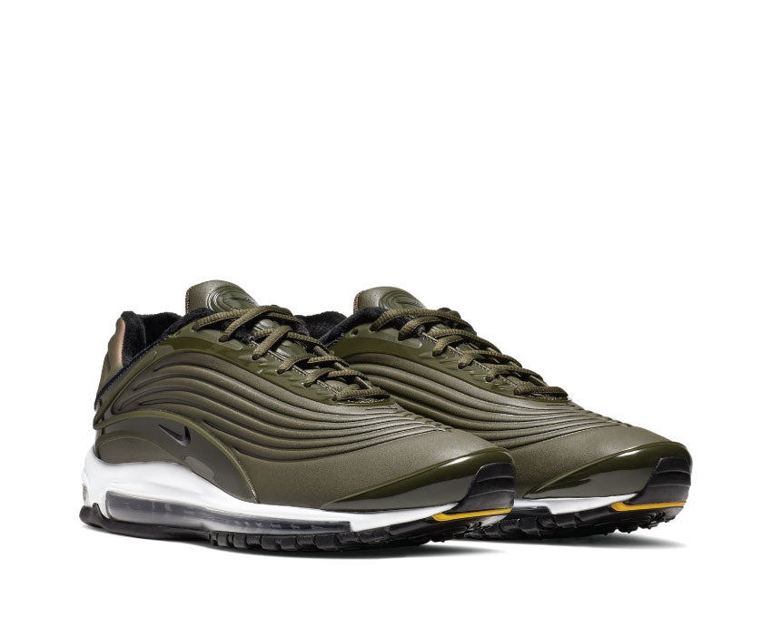 Nike Air Max Deluxe SE Cargo Khaki Black Amarillo White AO8284-300