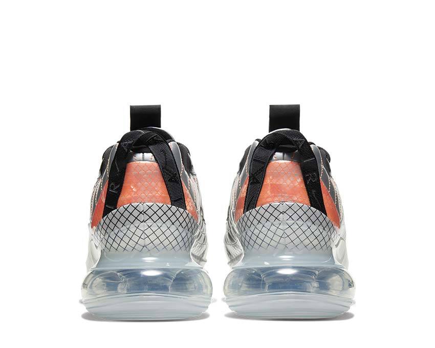 Nike MX 720 818 Metallic Silver Black Total Orange BV5841-001