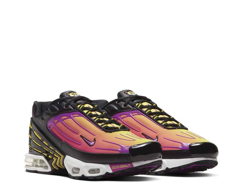 Nike Air Max Plus III Black / Hyper Violet - Dynamic Yellow CJ9684-003