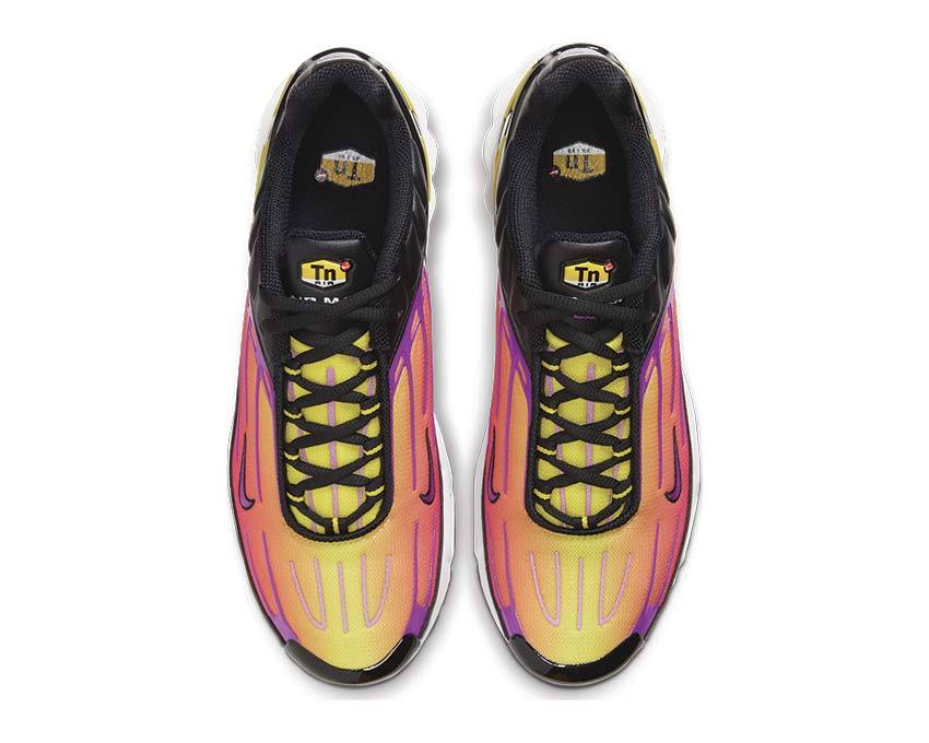 Nike Air Max Plus III Black / Hyper Violet - Dynamic Yellow CJ9684-003