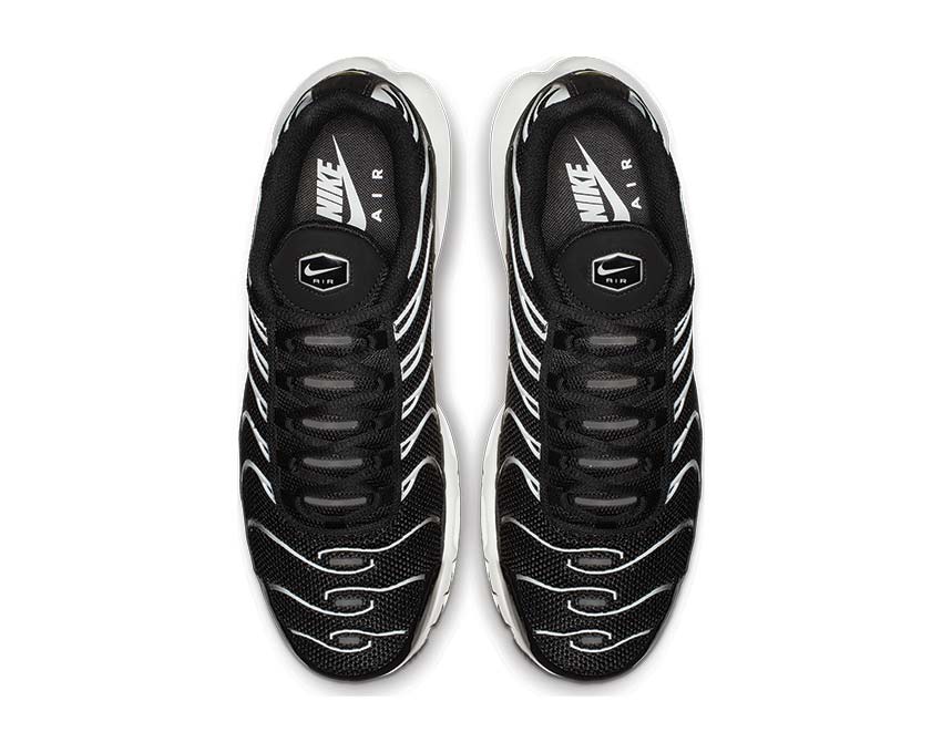 Nike Air Max Plus Black / White - Black - Reflect Silver 852630-038