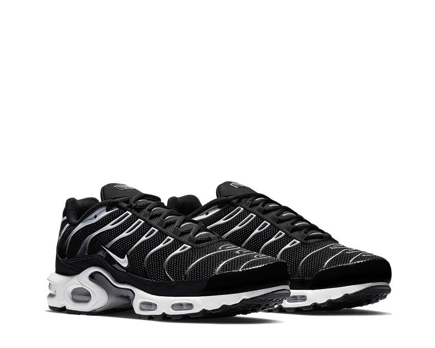 Nike Air Max Plus Black / White - Black - Reflect Silver 852630-038