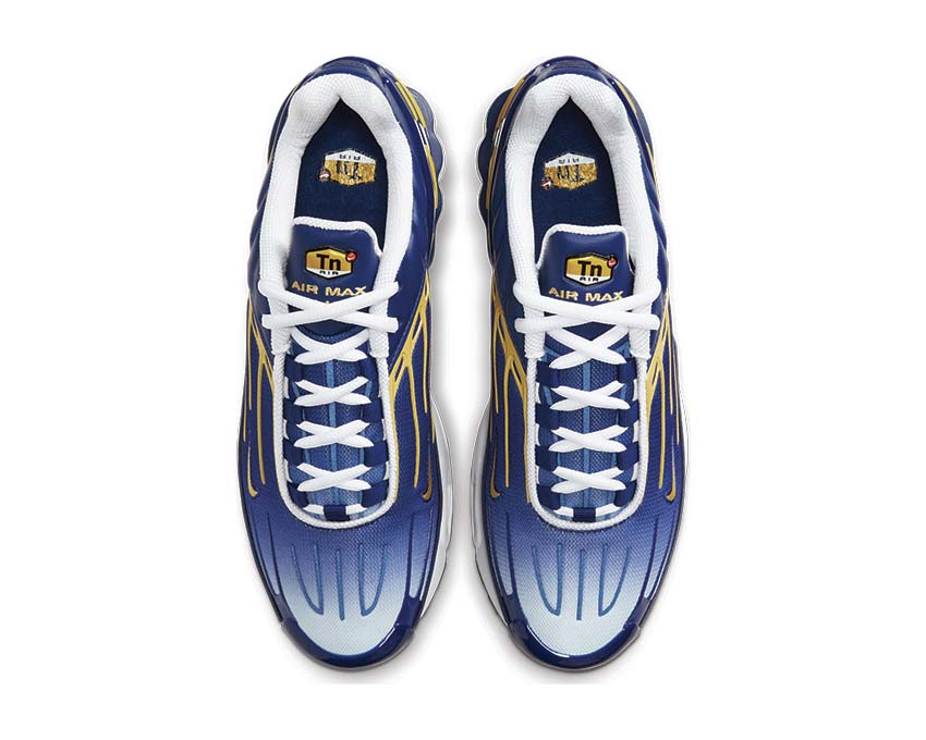 Nike Air Max Plus III Deep Royal / Topaz Gold - White CW1417-400