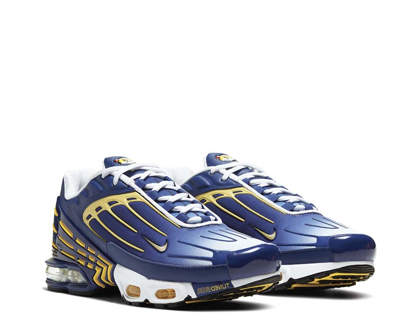 Nike Air Max Plus III Deep Royal / Topaz Gold - White CW1417-400