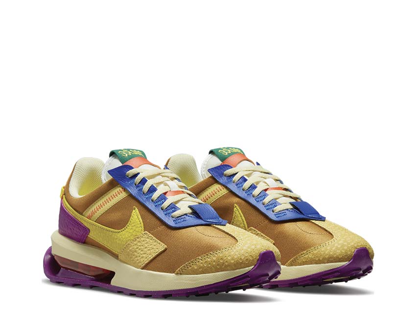 Nike Air Max Pre-Day Wheat / Yellow Strike - Red Plum - Orange DO6716-700