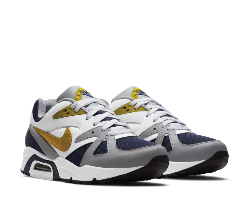 Nike Air Structure Midnight Navy / Dark Citron - LT Smoke Grey DB1549-400