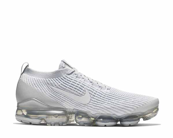 Pure Platinum Nike Vapormax Flyknit Sneakers Pure Platinum Air