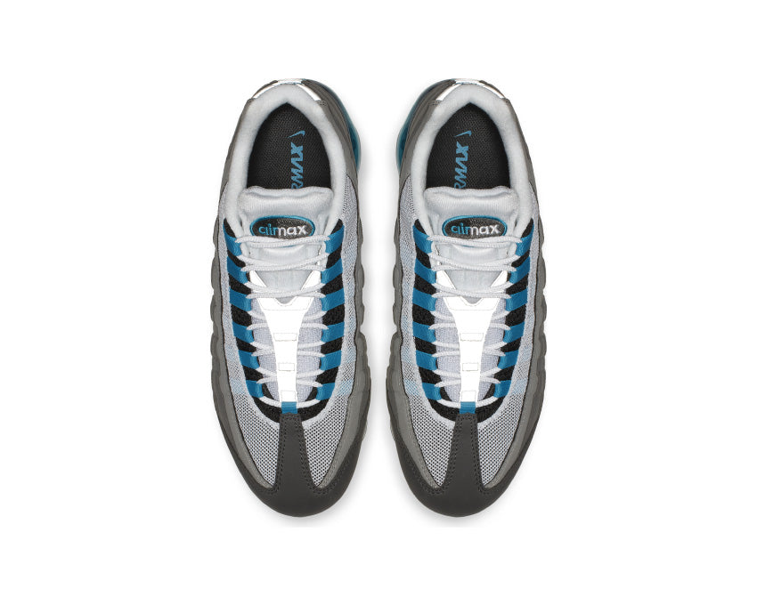 Nike Air Vapormax '95 Black Neo Turq Medium Ash DK Pewter AJ7292-002