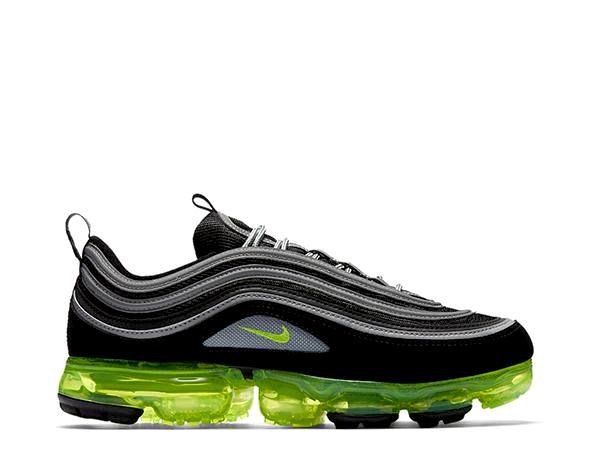 Nike Air VaporMax 97 Black Volt AJ7291-001 NOIRFONCE