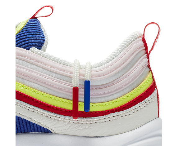 Nike Air Max 97 SE Corduroy White Pink Volt AQ4137-100