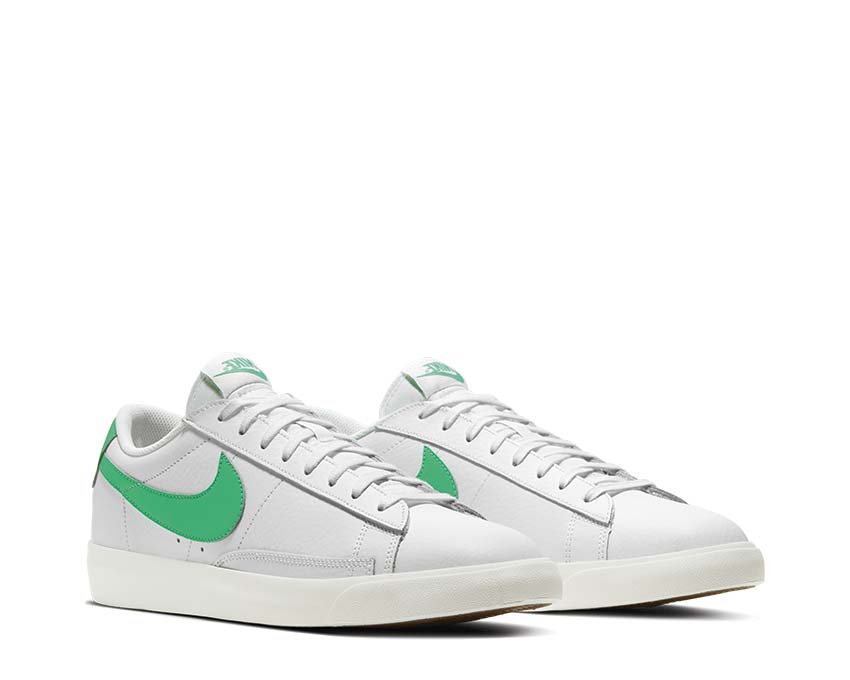 Nike Blazer Low Leather White / Green Spark - Sail CI6377-105