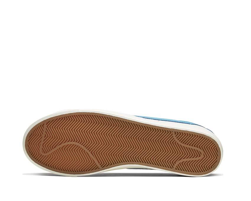 Nike Blazer Low Leather White / Laser Blue - Sail CI6377-104
