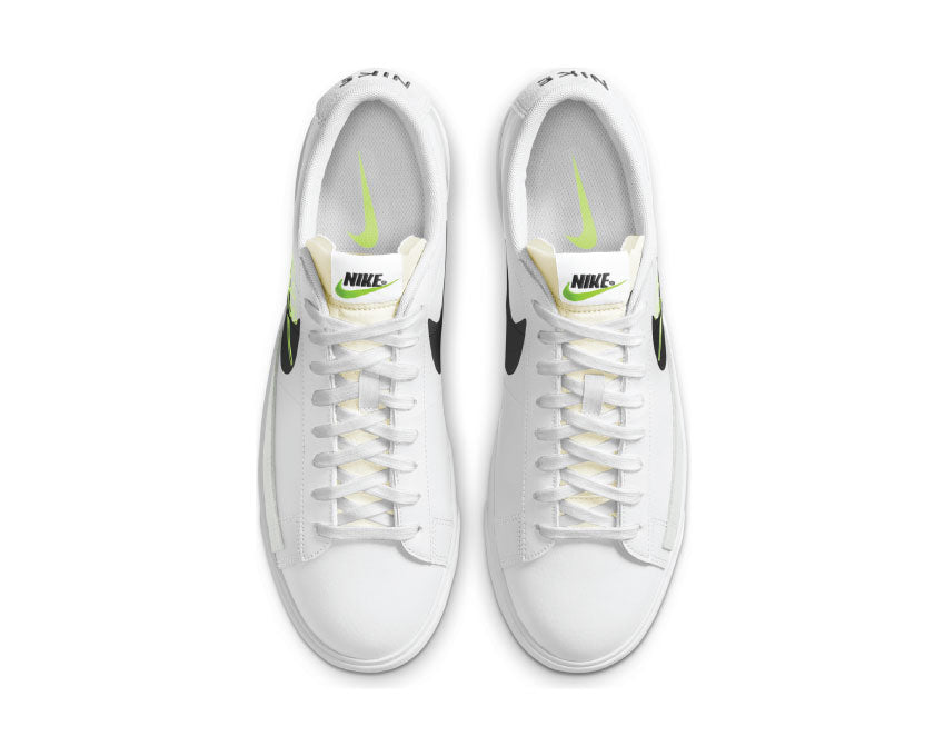 Nike Blazer Low White / Black - Volt - Summit White DA4652-100