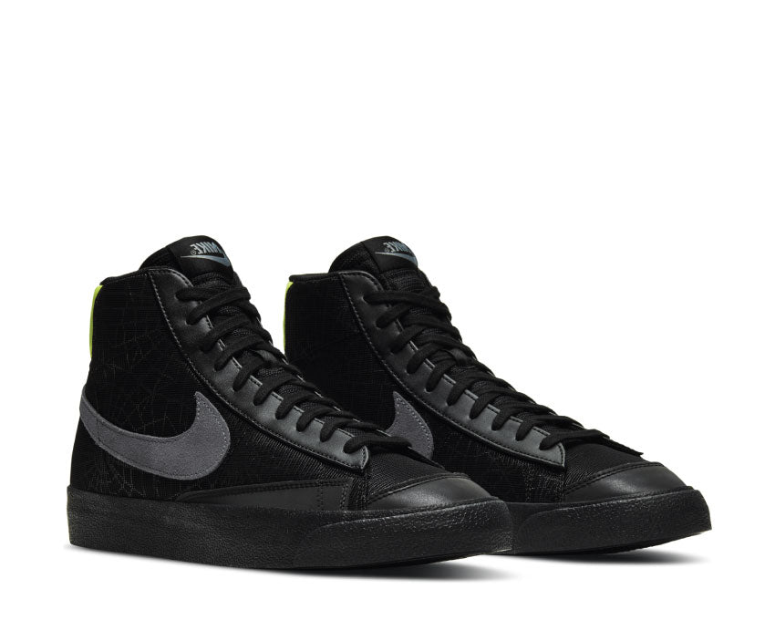 Nike Blazer Mid '77 Black / Smoke Grey - Limelight DC1929-001