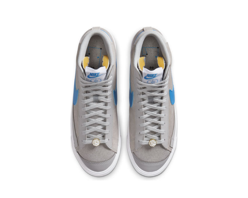 Nike Blazer Mid '77 NRG Emb Grey Fog / LT Photo Blue - White CV8927-001