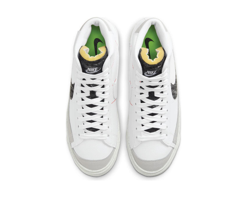 Nike Blazer Mid '77 Vintage White / White - LT Smoke Grey - Bright Crimson CW6726-100