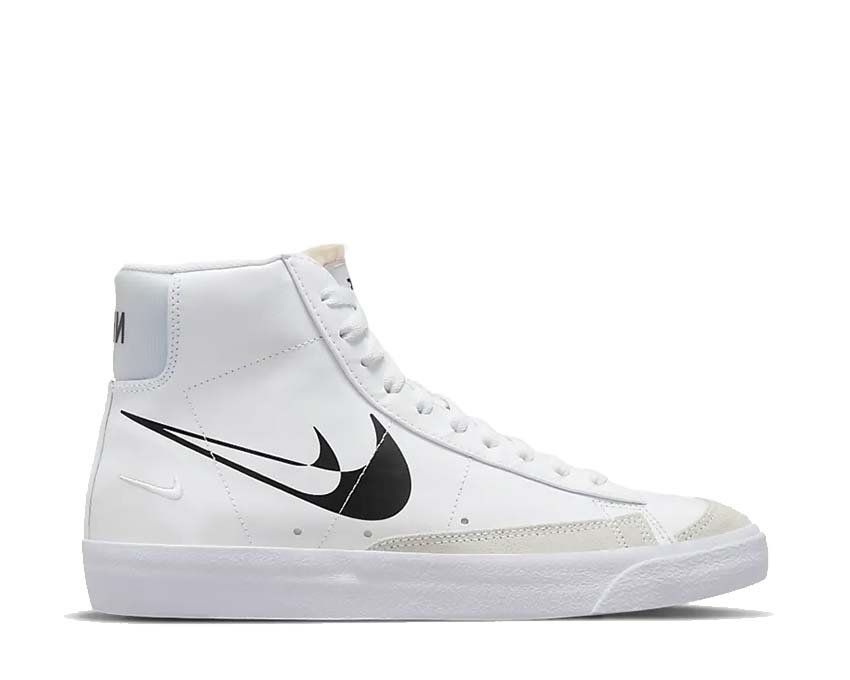 nike blazer mid vintage 77 white black