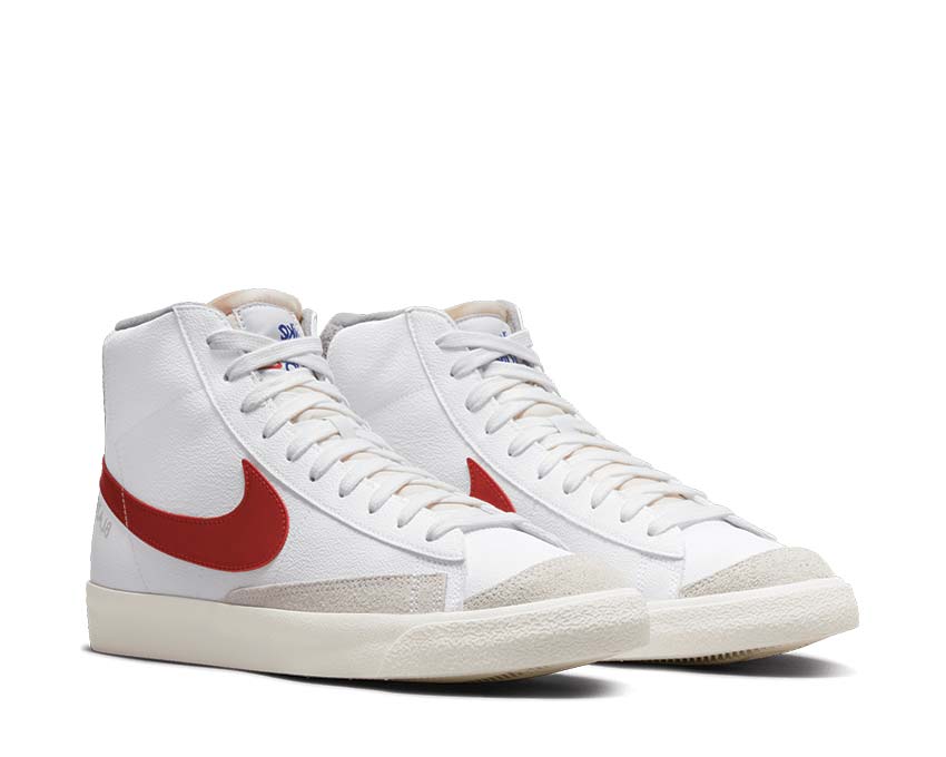 Nike Blazer Mid '77 White / Gym Red - LT Smoke Grey - Phantom DH7694-100
