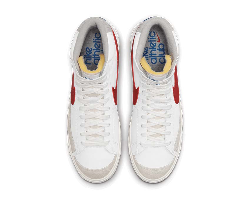 Nike Blazer Mid '77 White / Gym Red - LT Smoke Grey - Phantom DH7694-100
