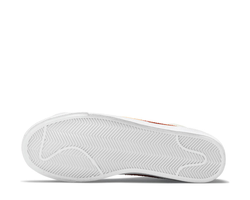 Nike Blazer Mid'77 Wmns Sail / Campfire Orange - White - Citron Pulse DM2872-100