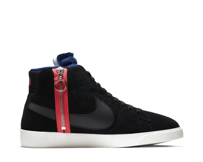 Nike Blazer Mid Rebel Black Summit White Deep Royal Blue BQ4022 005