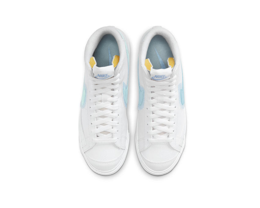 Nike Blazer Mid W '77 White / Glacier Blue - Metallic Platinum DD0502-102