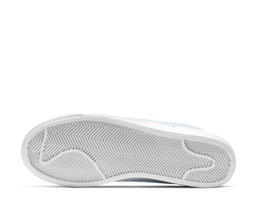 Nike Blazer Mid W '77 White / Glacier Blue - Metallic Platinum DD0502-102