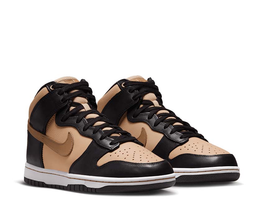 Nike Dunk High LXX Black / Flax - Vachetta Tan - White DX0346-001