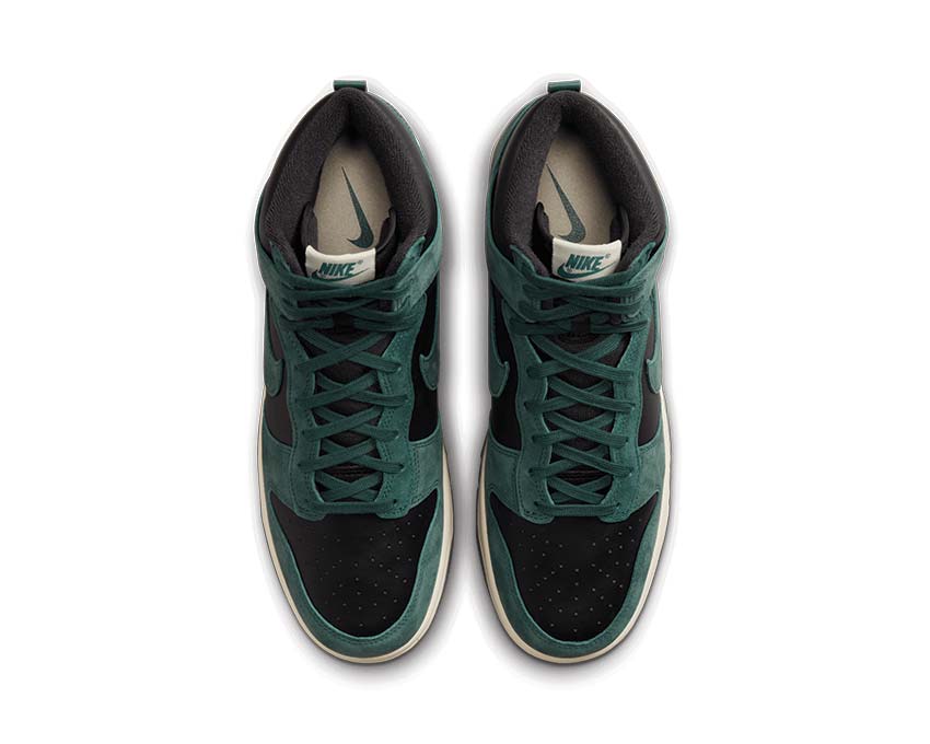 Nike Dunk High Retro Premium Black / Faded Spruce - Black - Light Cream DQ7679-002