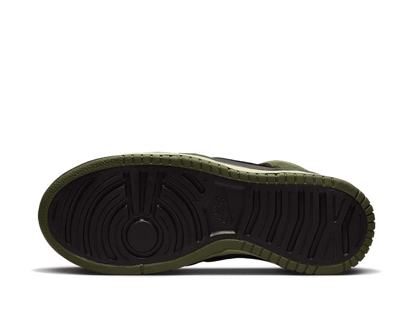 Nike Dunk High Up Medium Olive / Wolf Grey - Black DH3718-200