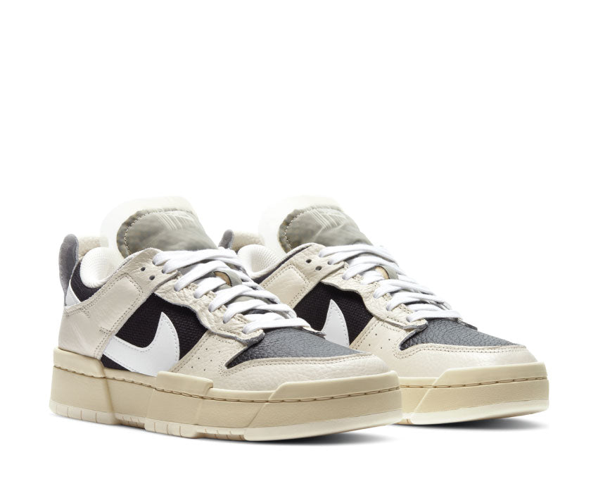 Nike Dunk Low Disrupt W Black / White - Pale Ivory - Beach DD6620-001