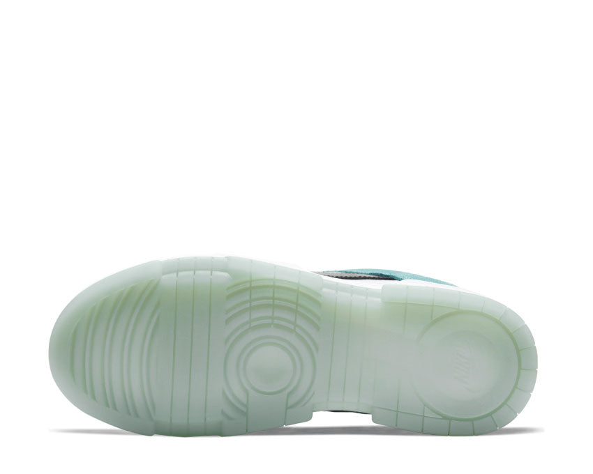 Nike Dunk Low Disrupt W Copa / Black - Summit White - Metallic Silver DD6619-400