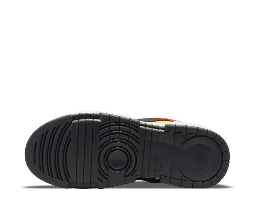 Nike Dunk Low Disrupt Wolf Grey / Black - Tour Yellow CK6654-004
