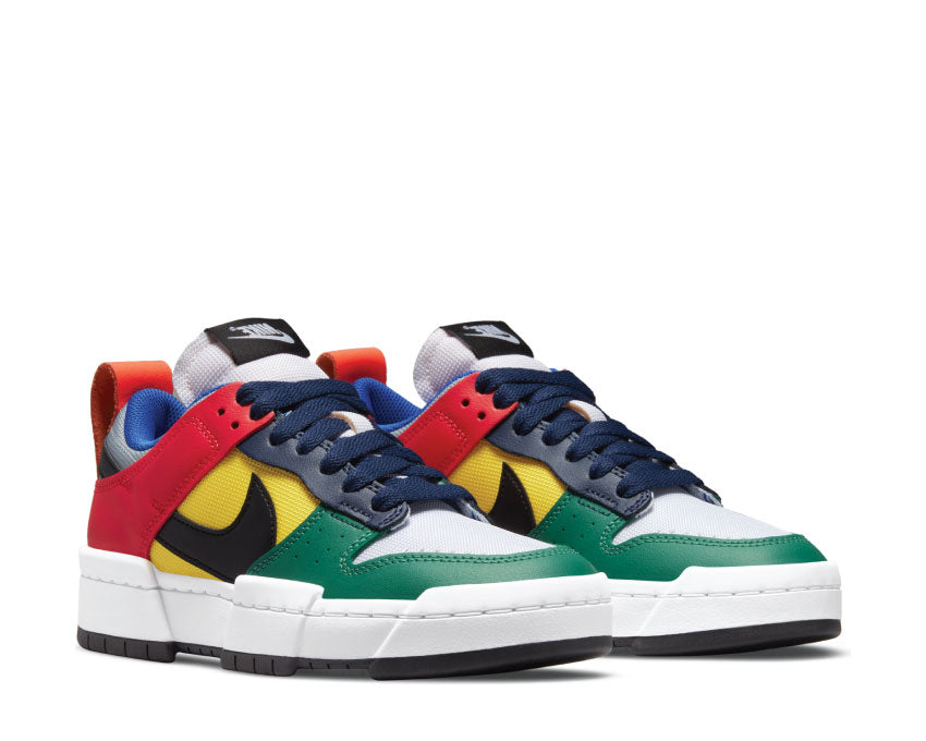 Nike Dunk Low Disrupt Wolf Grey / Black - Tour Yellow CK6654-004