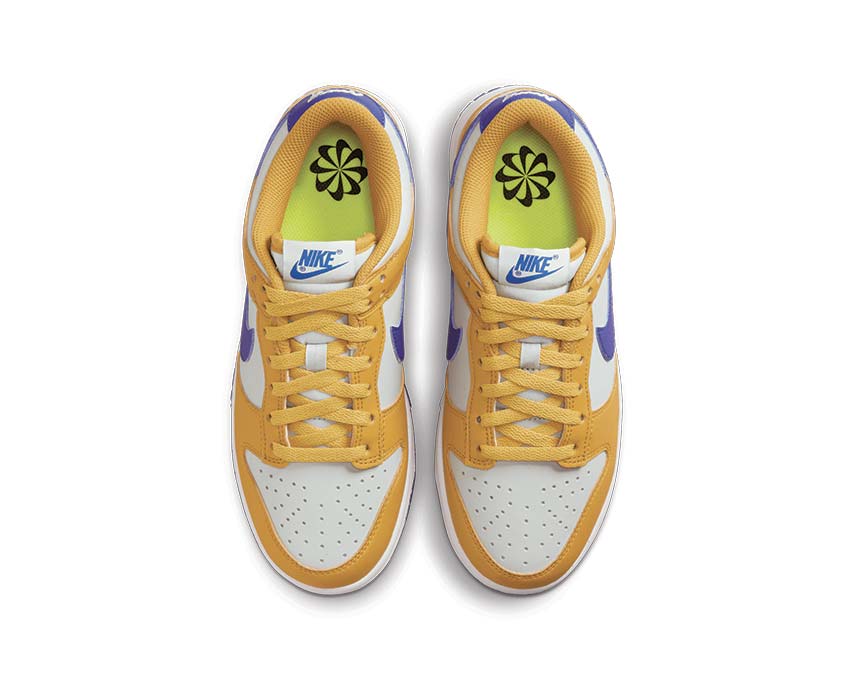 Nike Dunk Low Next Nature Wheat Gold / Hyper Royal - Light Silver DN1431-700