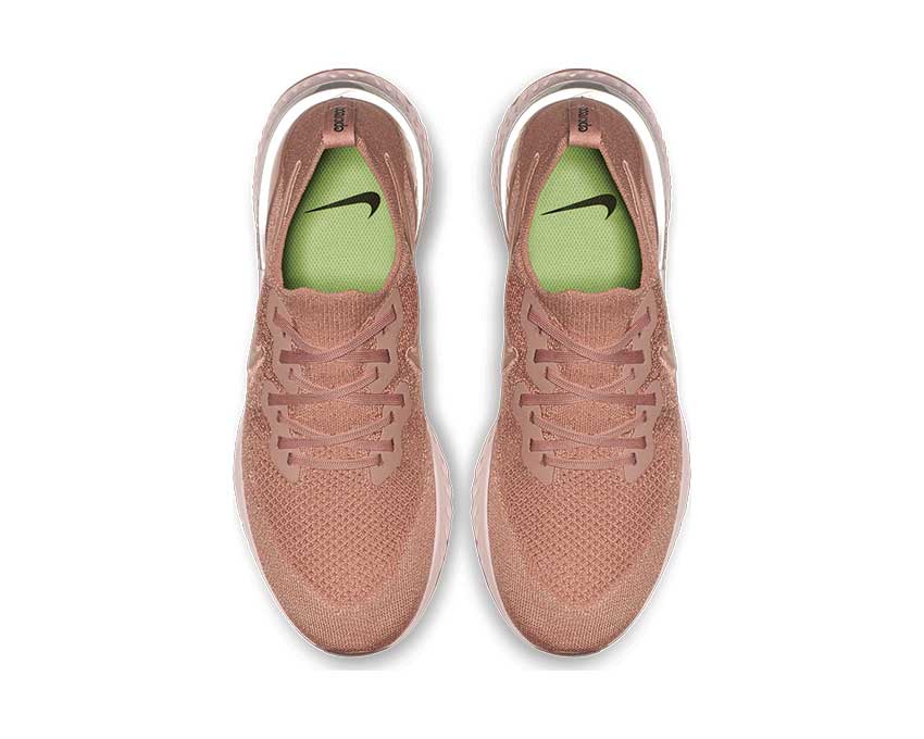 Nike Epic React Flyknit 2 Rose Gold Barely Rose BQ8928-600
