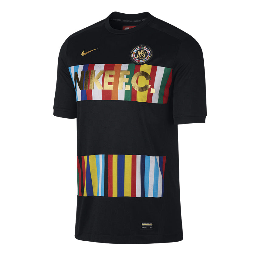 Nike F.C. Jersey Black 886872 010 NOIRFONCE