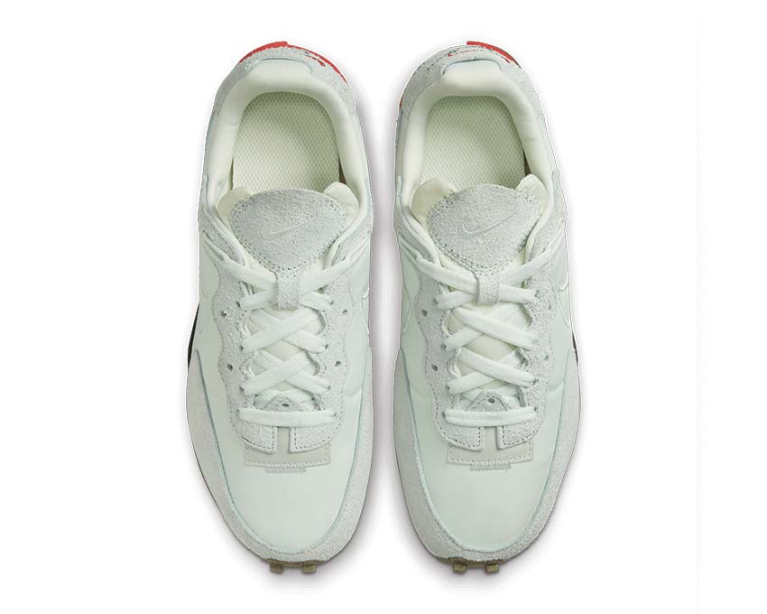 Nike Fontanka Waffle Barely Green / Barely Green - University Red DC3579-300