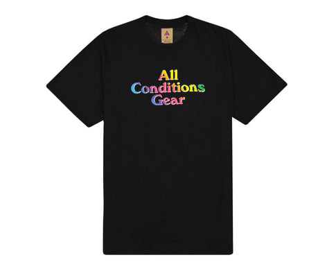 Nike M NRG ACG SS Tee Gradient Black / Multi Color / White CV7547-010