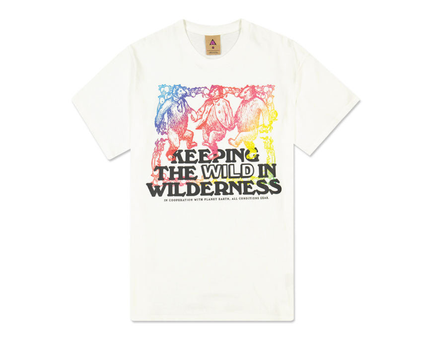 Nike M NRG ACG SS Tee Keeping Wild White / Multi Color / Black CV7549-100