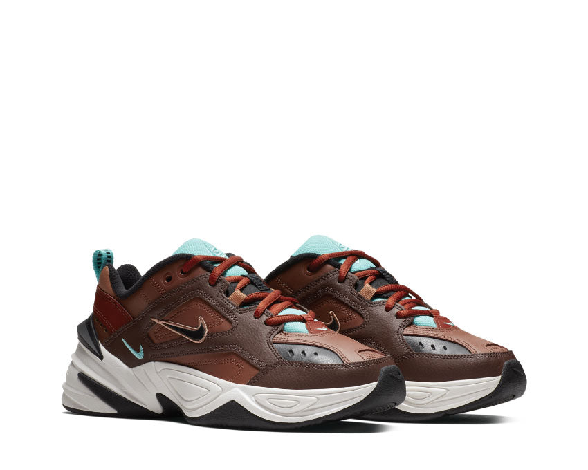 Nike M2K Tekno Mahogany Mink Black Burnt Orange AO3108-200