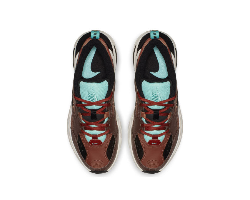 Nike M2K Tekno Mahogany Mink Black Burnt Orange AO3108-200