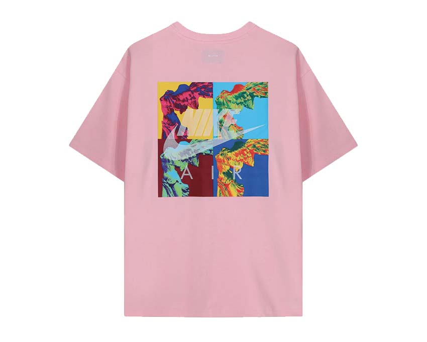 Nike NRG Air Goddess Tee Med Soft Pink / Tour Yellow / White FD8523-690
