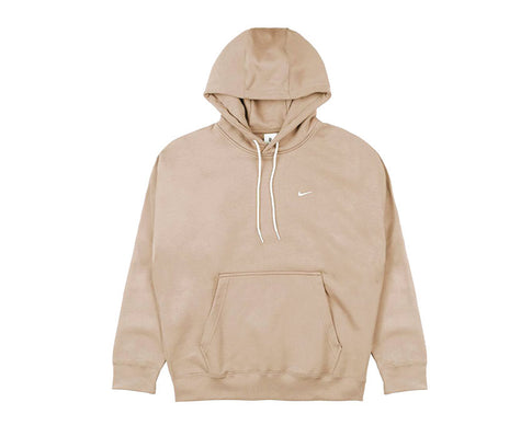 Nike NRG Solo Swoosh Fleece Hoodie Malt / White CV0552-245