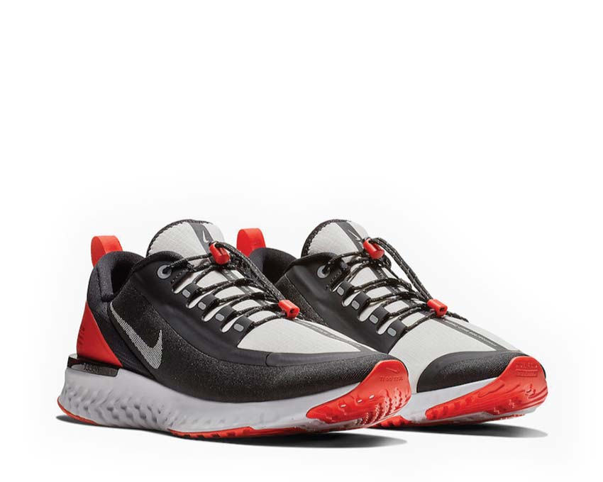 Nike Odyssey React Shield NRG Black Reflect Silver Habanero Red BQ8780-006