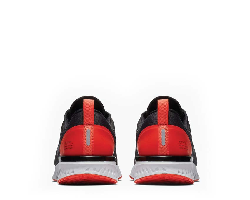 Nike Odyssey React Shield NRG Black Reflect Silver Habanero Red BQ8780-006