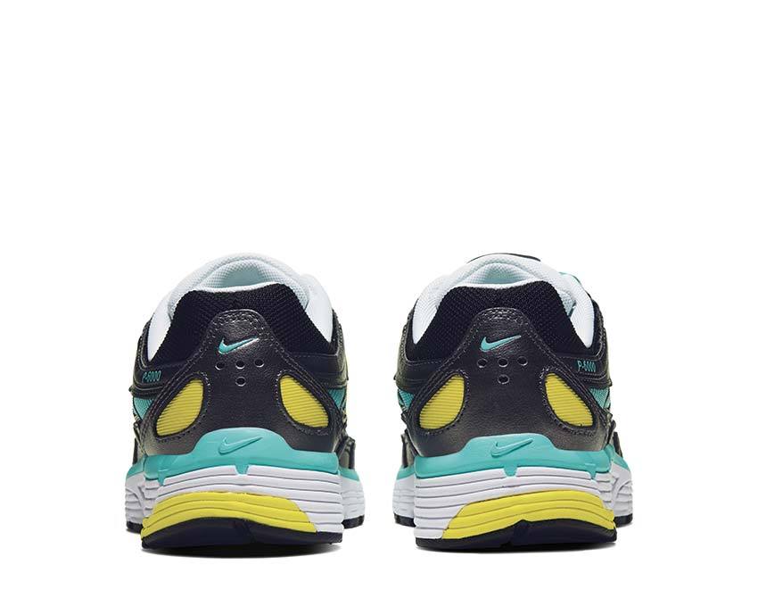 Nike P-6000 Black / White - Aurora Green - Amber Rise BV1021-005